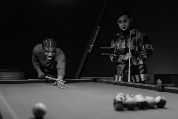 snooker player portrait